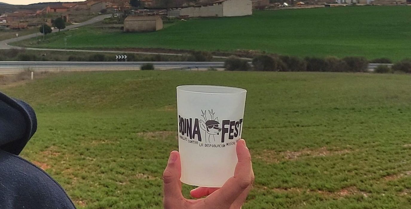 Vaso reutilizable del Boina Fest