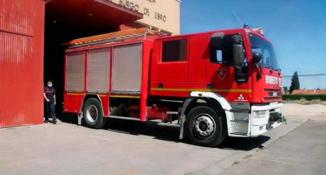 Imagen de archivo del parque de bomberos del Burgo de Ebro. | Foto: CCOO