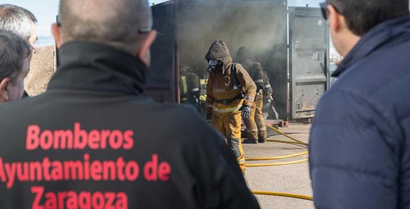 Ejercicios del servicio. Foto: Ayuntamiento de Zaragoza