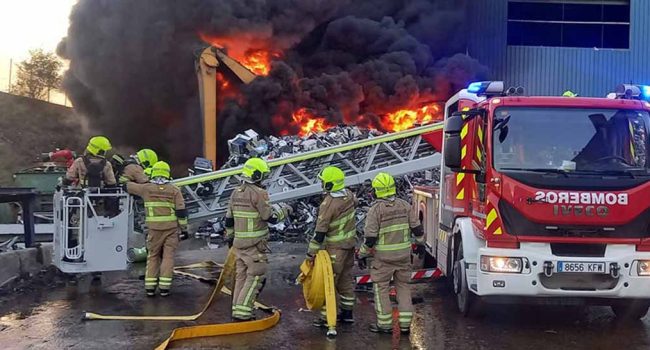Bomberos de Zaragoza. Foto: Ayuntamiento de Zaragoza