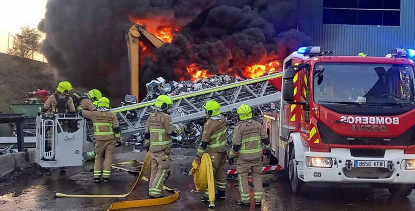 Bomberos de Zaragoza. Foto: Ayuntamiento de Zaragoza