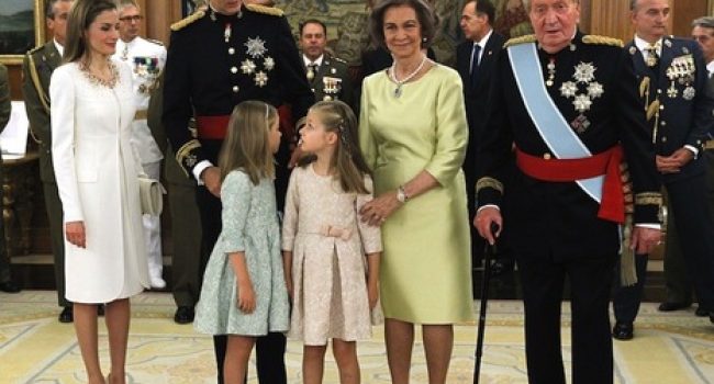 La familia real.