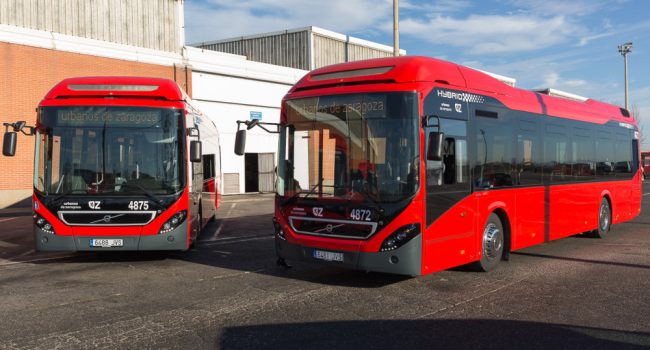 Autobuses híbridos.