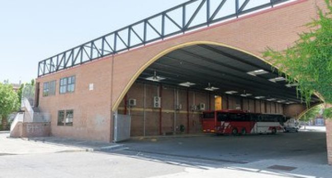 Estación de autobuses de Fraga.