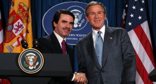 bush y aznar 2