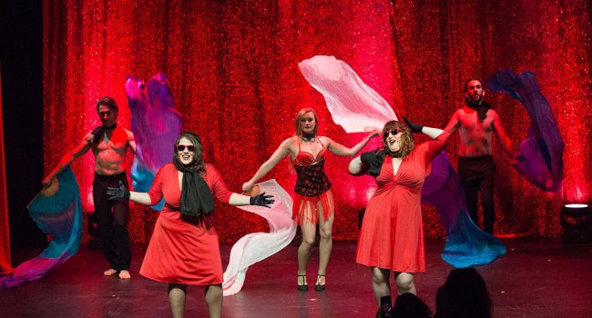 Cabaret Shanghai, estos Pilares en el Teatro del Mercado. Foto: Daniel Marcos (AZ)