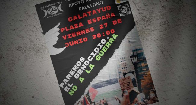 Recreación del cartel de la convocatoria