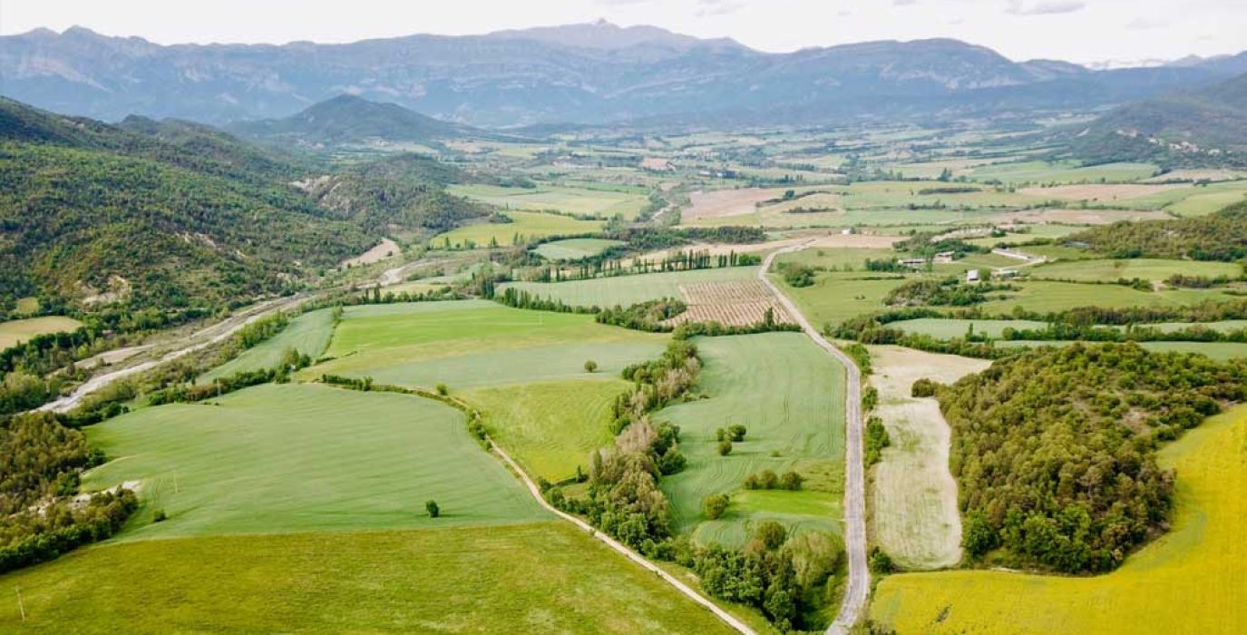 Una vista del valle de A Fueva
