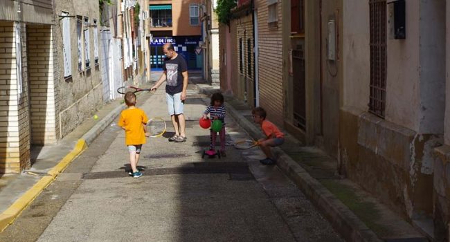 La calle Esperanza de Torrero. | Foto: Ángel Martín