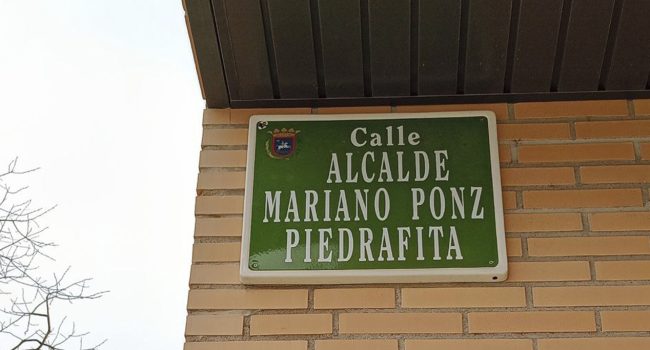 Una de las tres calles de Uesca que debe retirar el nombre franquista | Foto: Cambiar Huesca