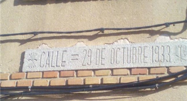 Placa en una calle de Andorra.