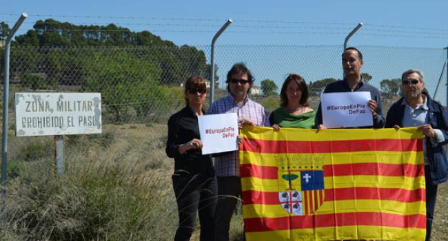 Representantes de CHA en el campo de tiro de San Gregorio.
