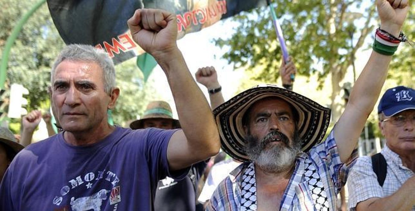 Cañamero y Sánchez Gordillo.
