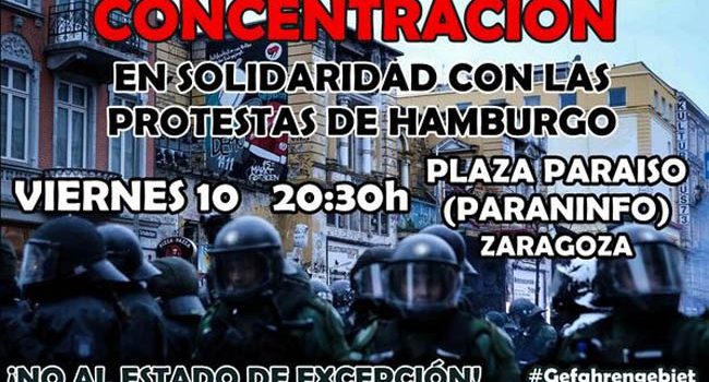 cartel concentracion zaragoza hamburgo