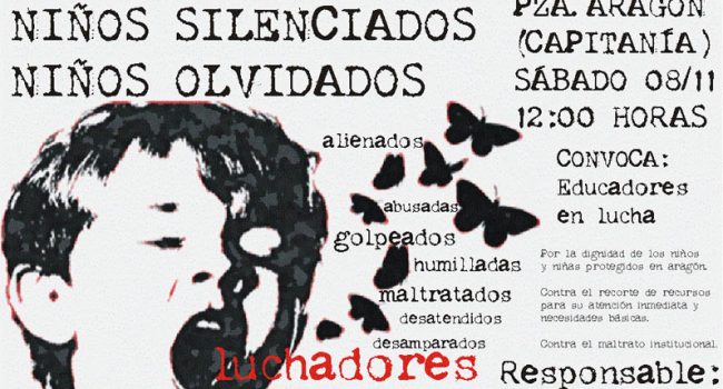 Cartel de la manifestación de este sábado.