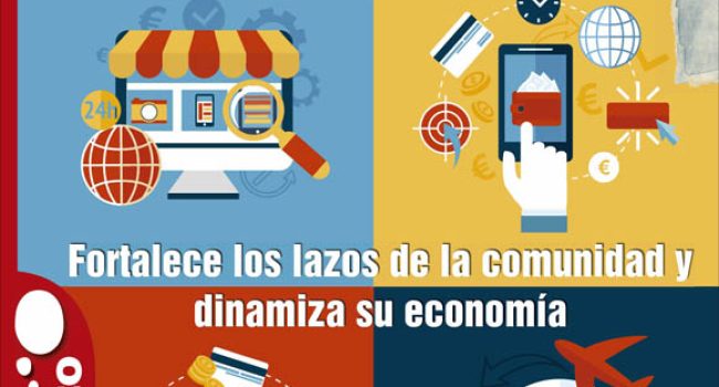 Cartel de las Fiestas del Comercio del Arrabal.