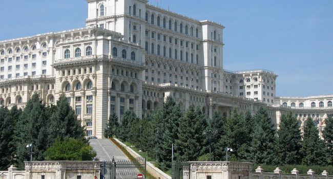 Parlamento de Rumanía en Bucarest.