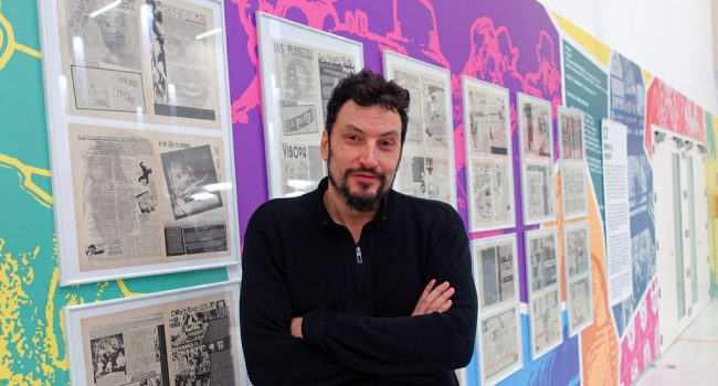 Raúl Minchinela, comisario de la exposición.