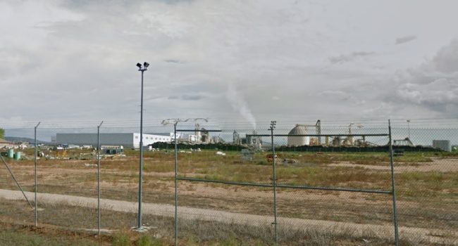 Vista de Utisa 2 desde la carretera de acceso a Cella.