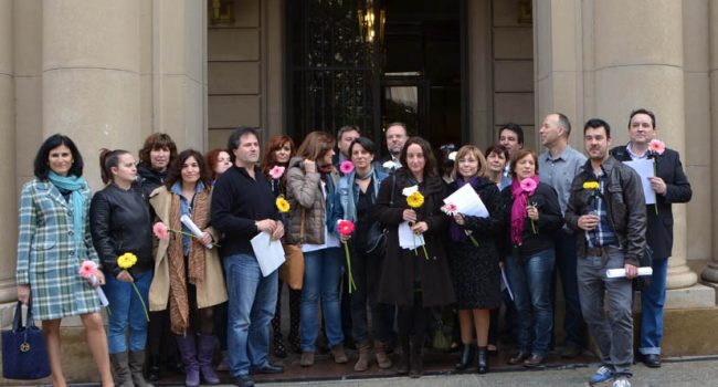 21 representantes de CHA entregaron un escrito para reclamar "medidas que atajen la situación actual".