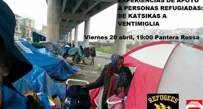 charla voluntario refugiados