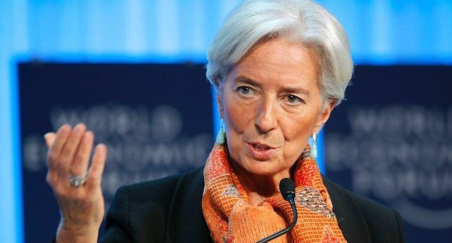 Christine Lagarde, directora general del FMI.