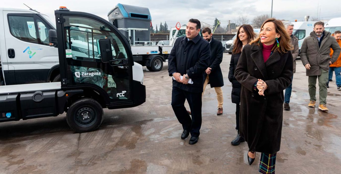 Natalia Chueca en una visita a las instalaciones de FCC en 2024. | Foto: AZ