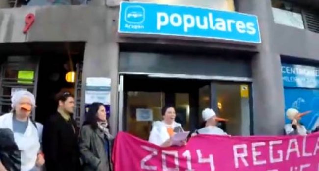Fotograma del vídeo difundido por Ritmos de Resistencia.