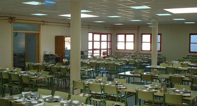 Comedor escolar.