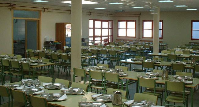Comedor escolar.