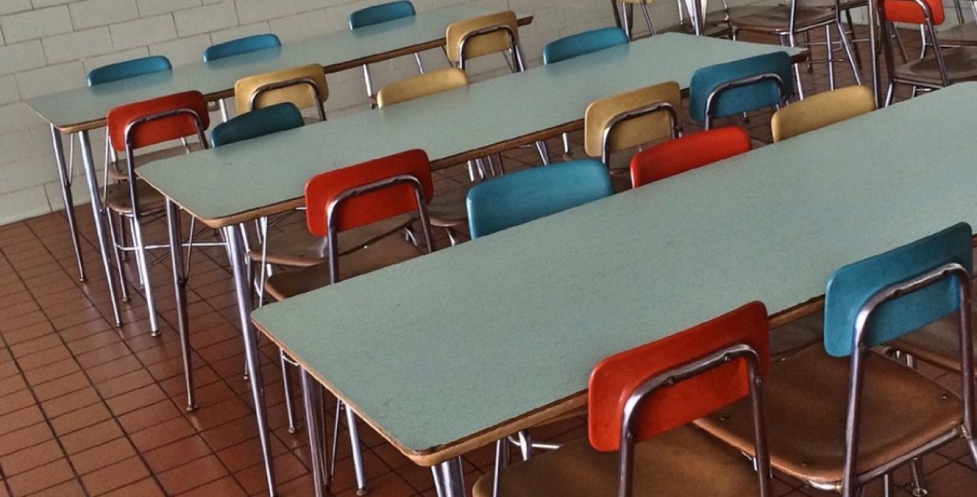 Un comedor escolar.