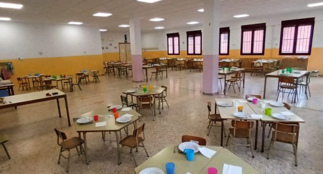 Comedor escolar.