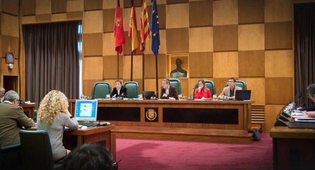 Comisión de Economía. Foto de archivo: Ayuntamiento de Zaragoza.