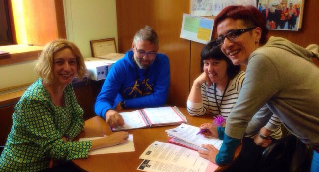 El comité de empresa se ha reunido ya con IU (en la foto) y Podemos.