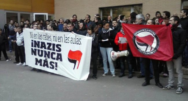 Foto: Coordinadora Antifascista de Zaragoza