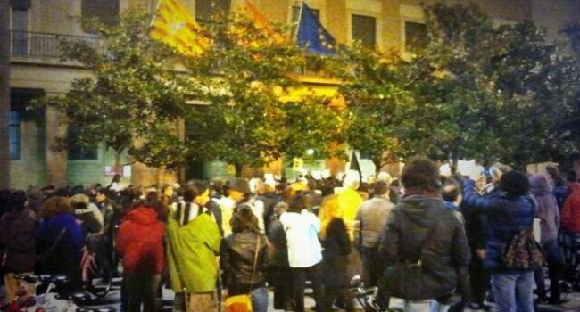 Imagen de archivo de una concentración en la DGA.