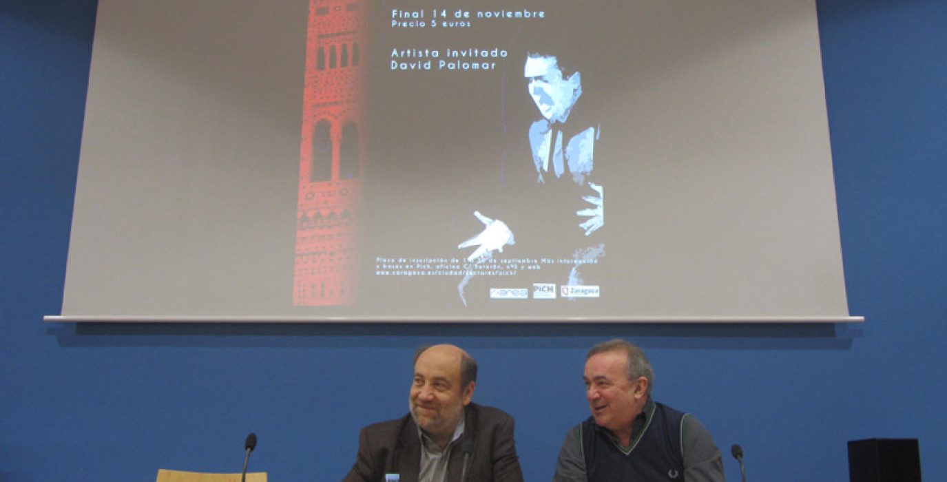 José Manuel Alonso y José Luis Cortés durante la presentación.