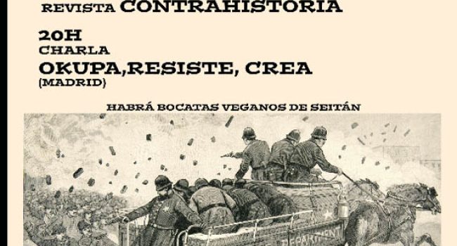 Este sábado desde las 18.00 horas en el CSO Kike Mur (plaza de la Memoria de Torrero, Zaragoza).