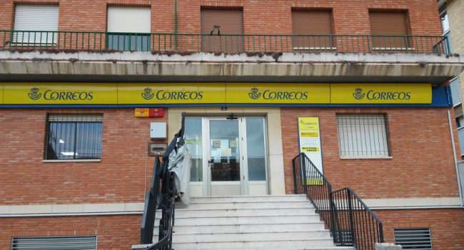 Oficina de Correos en Montalbán.