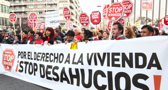 Foto: Stop Desahucios Zaragoza