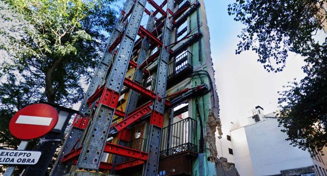 Captura del servicio ‘Street view’ de Google de la fachada del inmueble señalado.