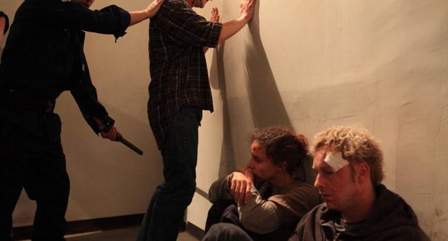 Fotograma de 'Diaz, no limpiéis esta sangre'.
