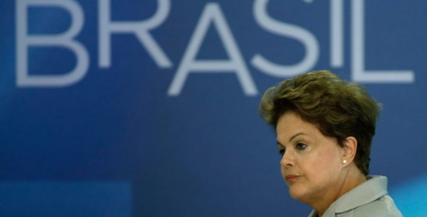 Dilma Rousseff. presidenta de Brasil.