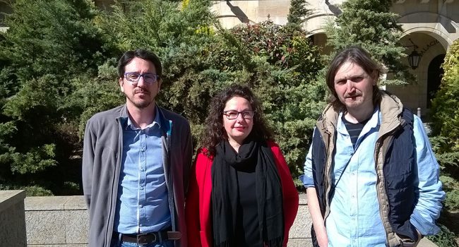 Diputados de CHA y Ganar en la DPT.