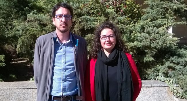 Pedro Bello y Anabel Gimeno.