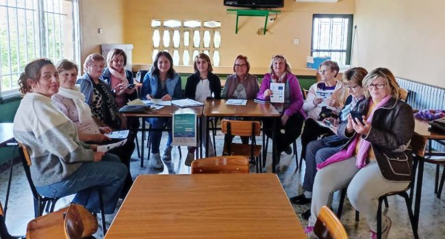 Actividad de formación en la Comarca Campo de Belchite. | Foto: DPZ