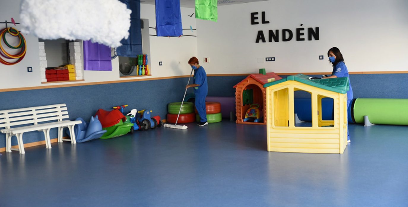 escuelas limpieza