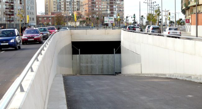 El túnel de la A-68 lleva cerrado desde su construcción en 2008.