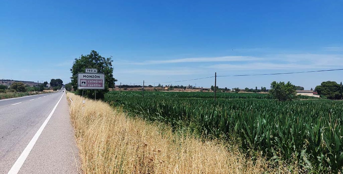 Lugar del emplazamiento previsto para el proyecto | Foto: Cambiar Monzón