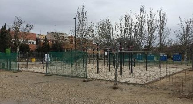 Instalaciones de 'street workout’. Foto: (AZ)